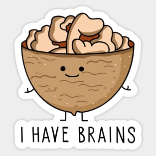 Clever walnut Sticker